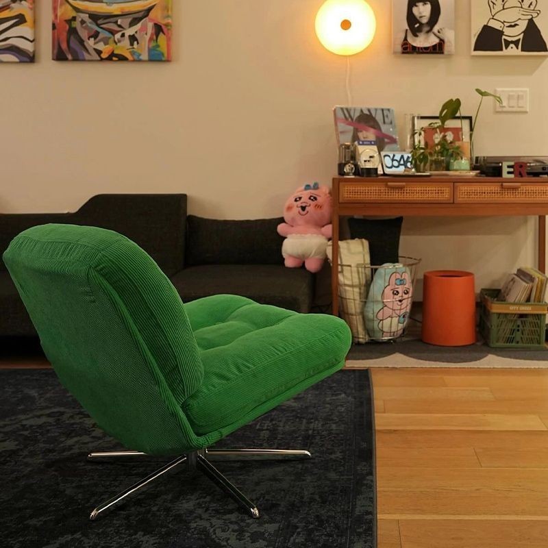 Ghế Sofa Nhỏ Mới Dewey Ringer Ghế Giải Trí Xoay Được Phòng Khách Căn Hộ Nhỏ Ghế Đơn