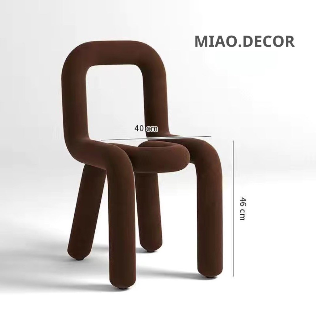 Ghế Bold Chair Để Bàn Trang Điểm Bàn Ăn , lạ mắt phong cách tối giản hiện đại nhiều màu sắcsc ĂN