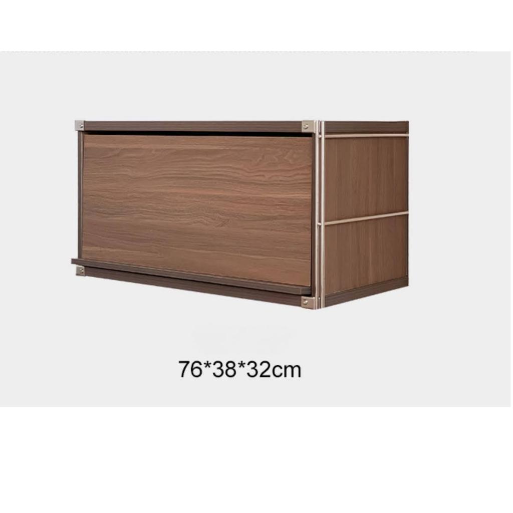 Tủ Lưu Trữ Đa Năng+Kệ Để Đồ Thông Minh Phong Cách Nhật-Tủ Trưng Bày Tạp Chí màu đen