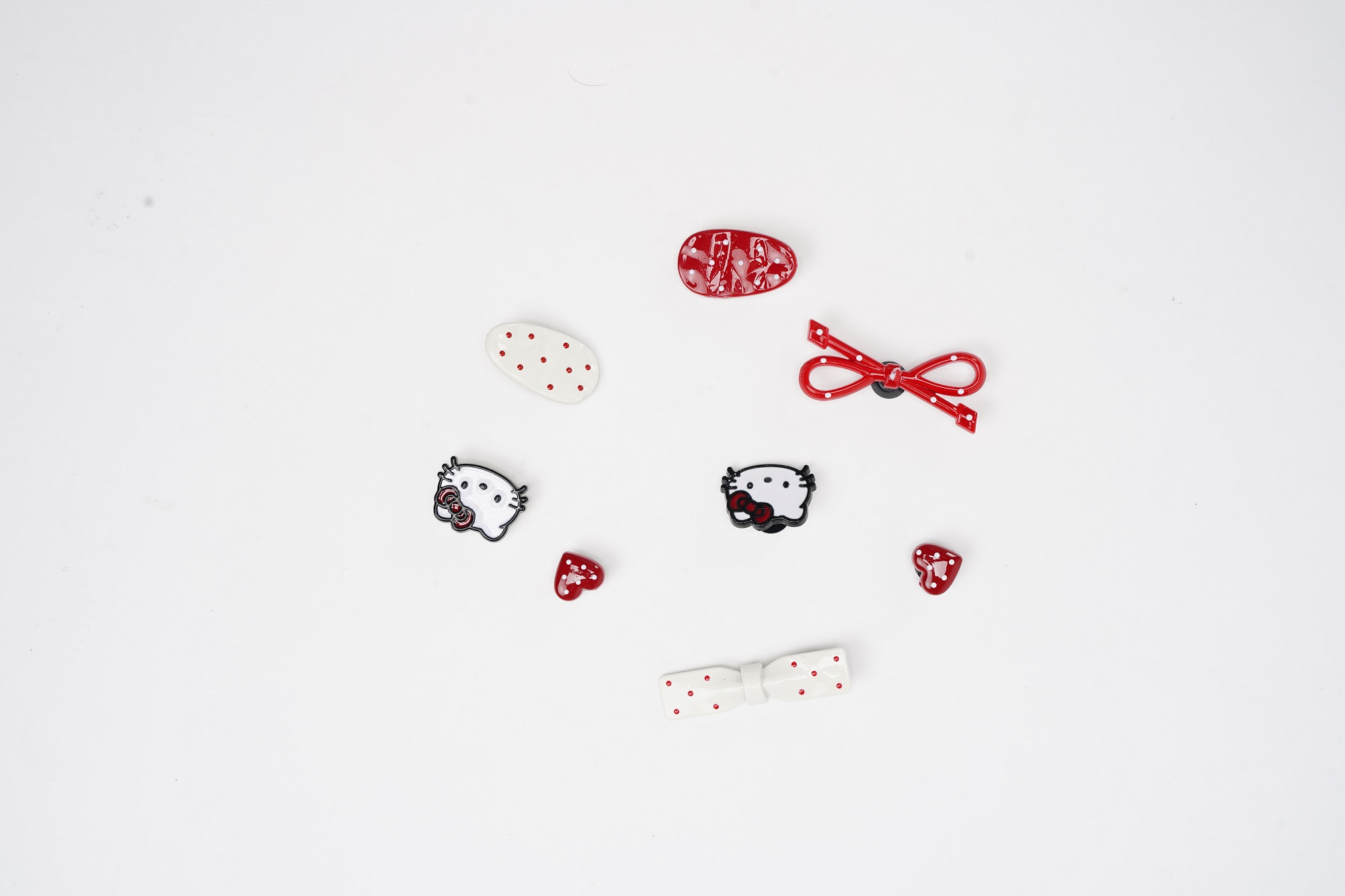 Phụ kiện Charm Sticker Trang Trí Gắn Giày/Dép Sục, Balo, Túi Dễ Dàng Tháo - Gắn Đa Dạng Mẫu Mã Phong Cách