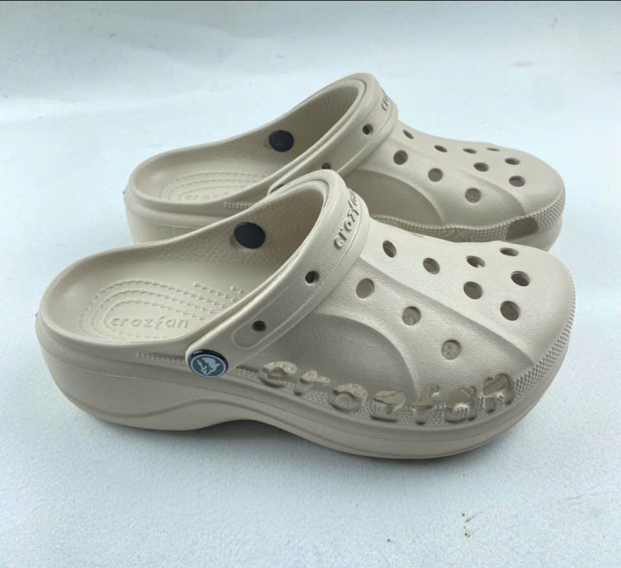 Dép Sục Nữ CROZFAN TT-5-25, Dép Đúc EVA Nguyên Khối Thời Trang, Chống Trơn Trượt Kháng Mùi (Đế 3)