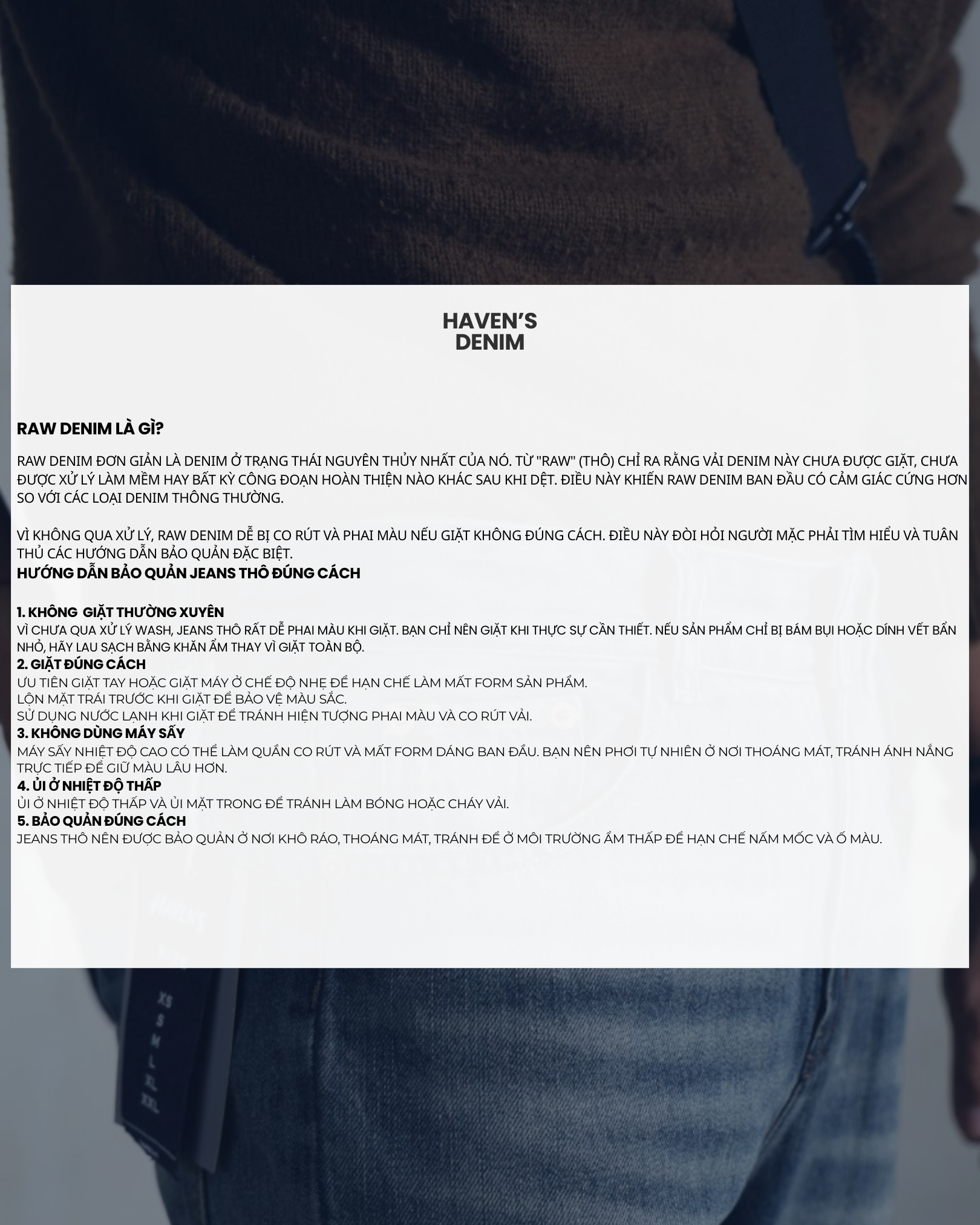 SS4 - QUẦN JEAN FLARES