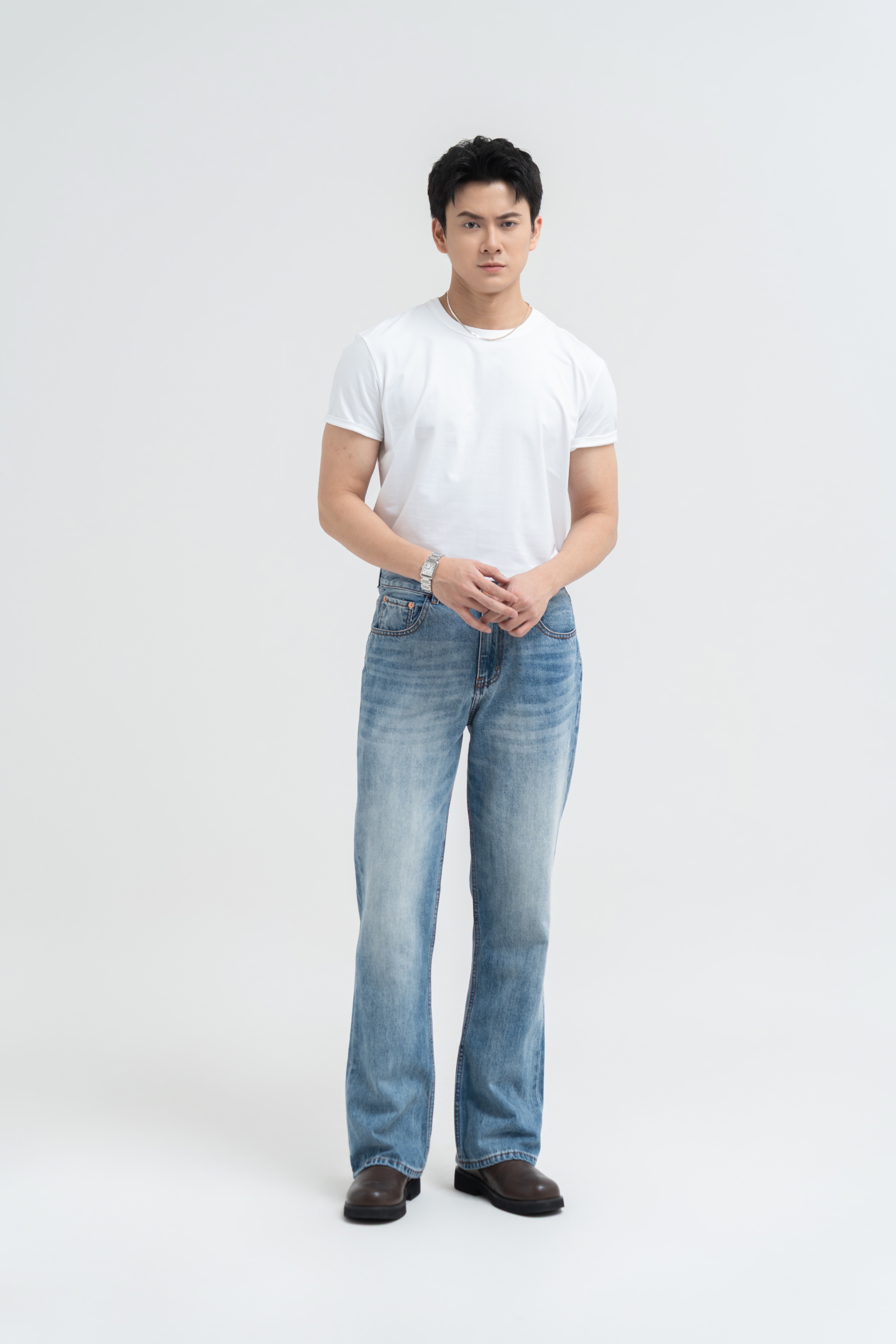 CT01- QUẦN JEAN FORM BOOTCUT CẠP THẤP