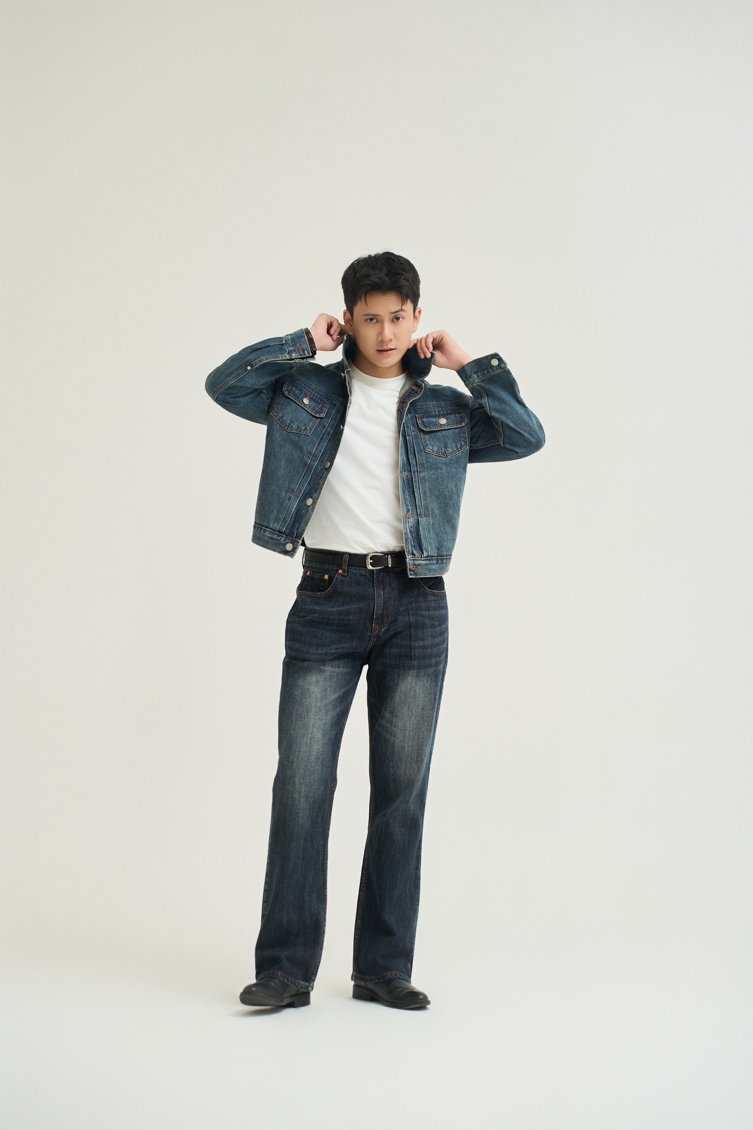 CT01- QUẦN JEAN FORM BOOTCUT CẠP THẤP
