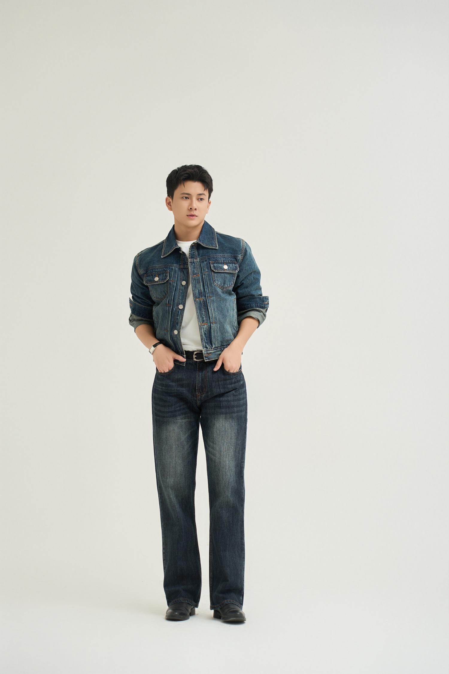 CT01- QUẦN JEAN FORM BOOTCUT CẠP THẤP