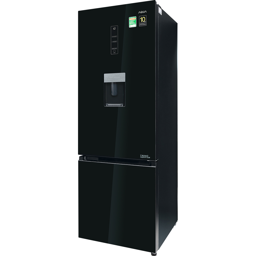 Tủ lạnh Aqua 320 lít AQR-B379MA(WGB) Inverter