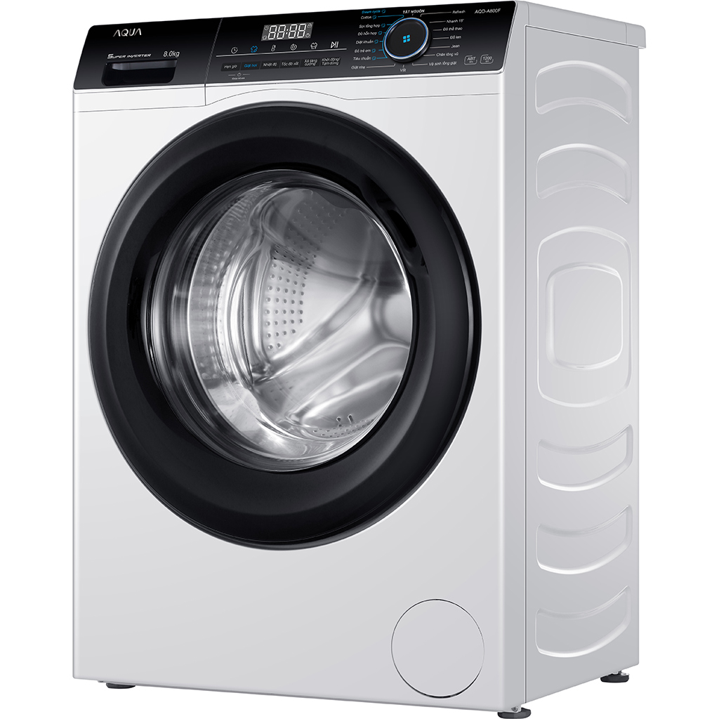Máy giặt Aqua Inverter 8 KG AQD-A800F W