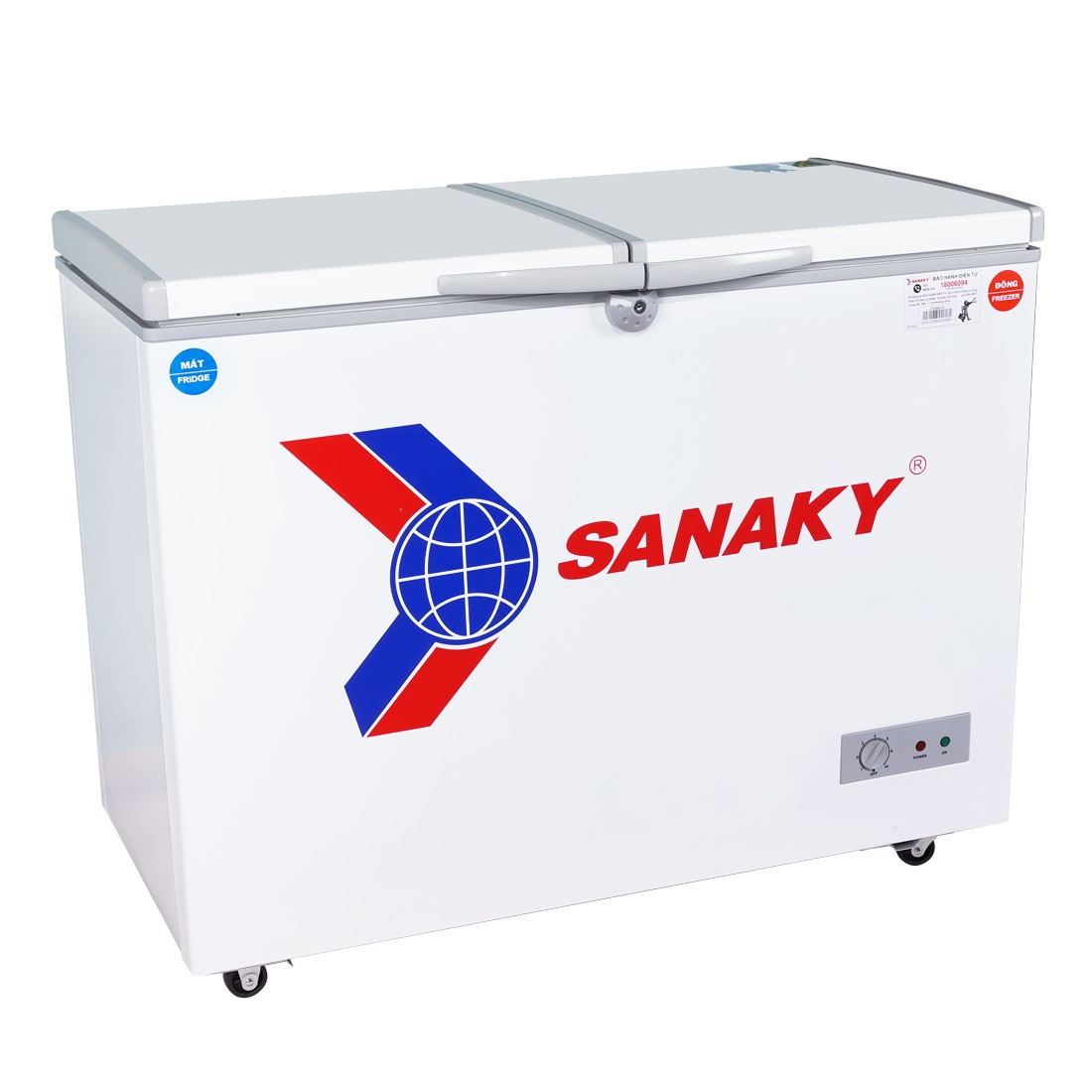 Tủ đông Sanaky 280 lít VH-405W2 - Chính hãng