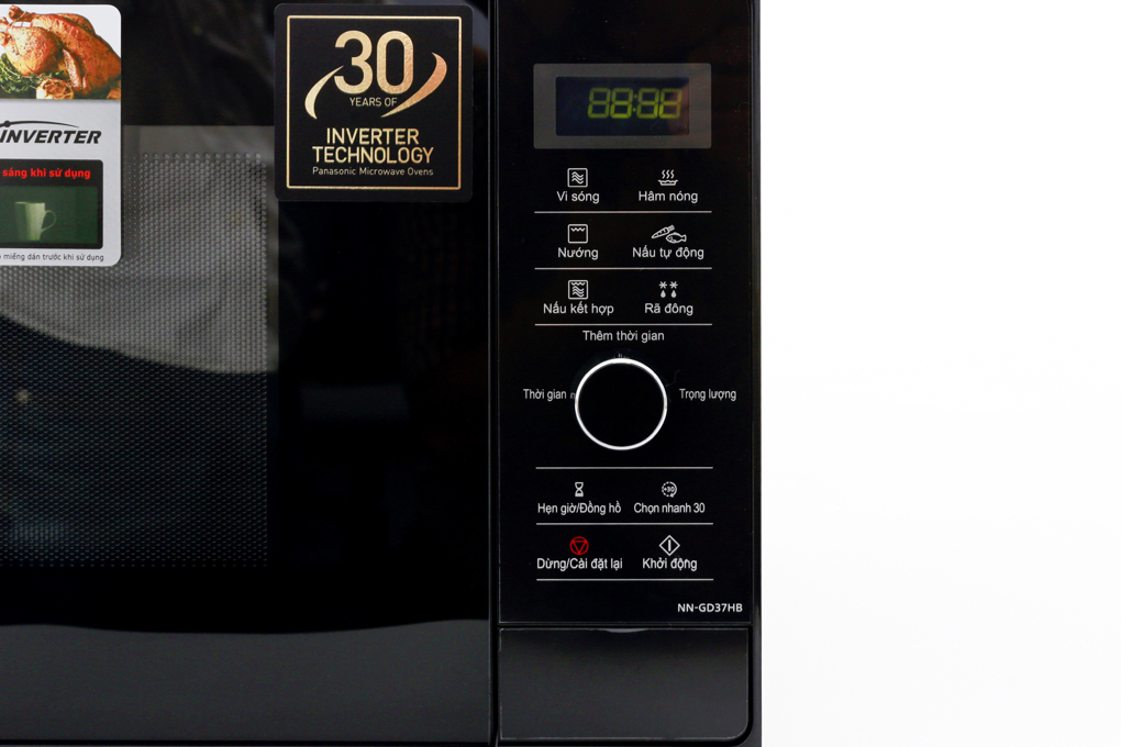 Lò vi sóng có nướng inverter Panasonic NN-GD37HBYUE 23 lít - Chính hãng