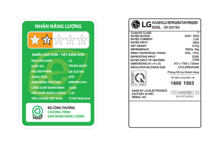 Tủ lạnh LG Inverter 635 Lít Side By Side InstaView Door-in-Door GR-X257BG