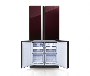 Tủ lạnh Sharp SJ-FX688VG-RD Inverter 4 cánh - Chính Hãng