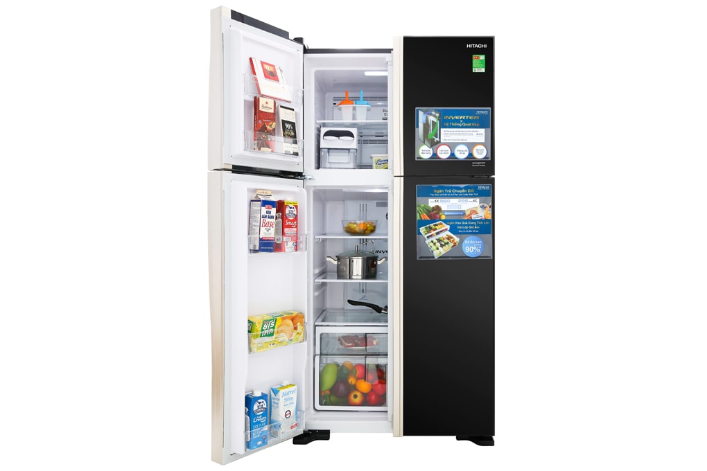 Tủ lạnh Hitachi R-FW650PGV8 GBK Inverter 509 lít - Chính hãng
