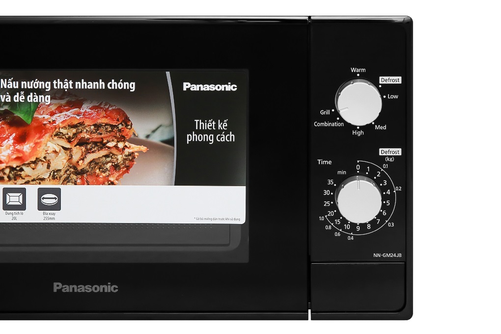 Lò vi sóng có nướng Panasonic NN-GM24JBYUE 20 lít - Chính hãng