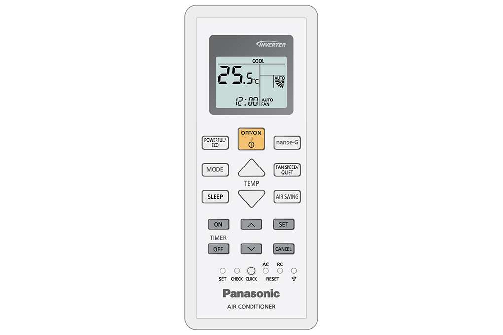 Điều hòa Panasonic 2 chiều inverter 12000BTU CU/CS-c-8 - Chính hãng