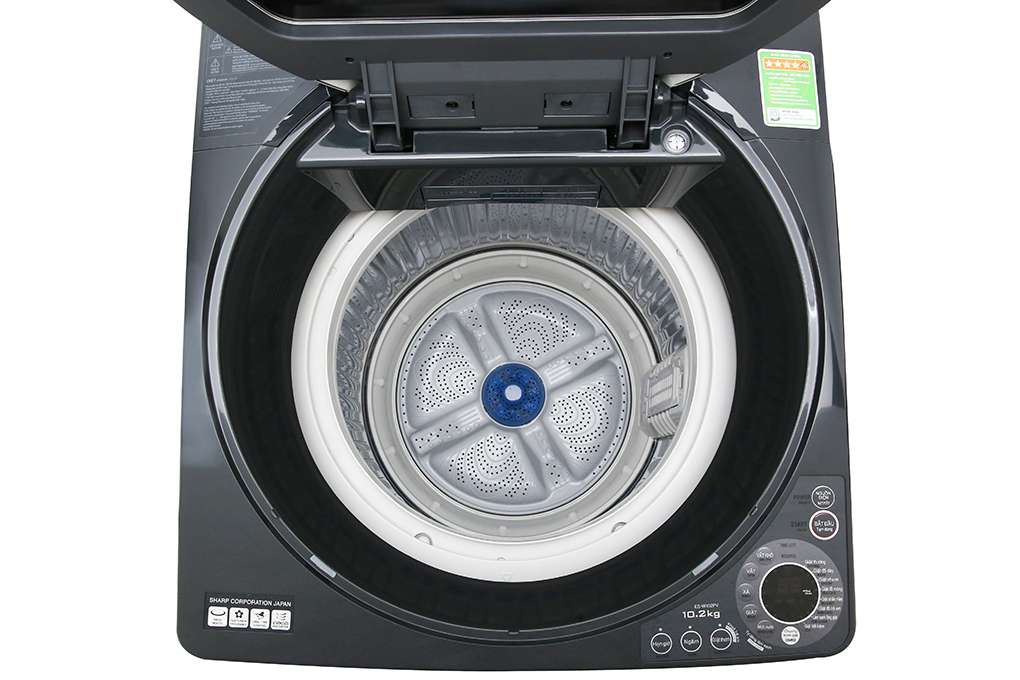 Máy giặt Sharp ES-W102PV-H lồng đứng 10.2 kg - Chính hãng
