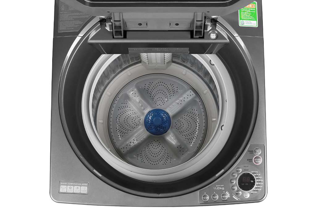 Máy giặt Sharp ES-W110HV-H lồng đứng 11 kg - Chính hãng