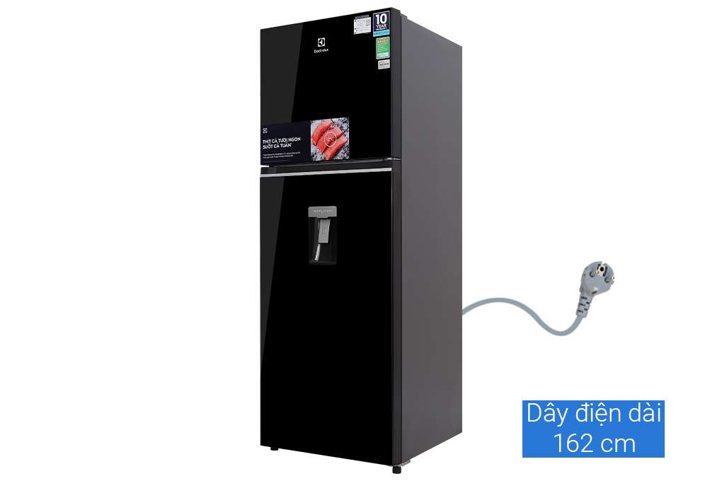 Tủ lạnh Electrolux Inverter 312 lít ETB3440K-H - Chính Hãng