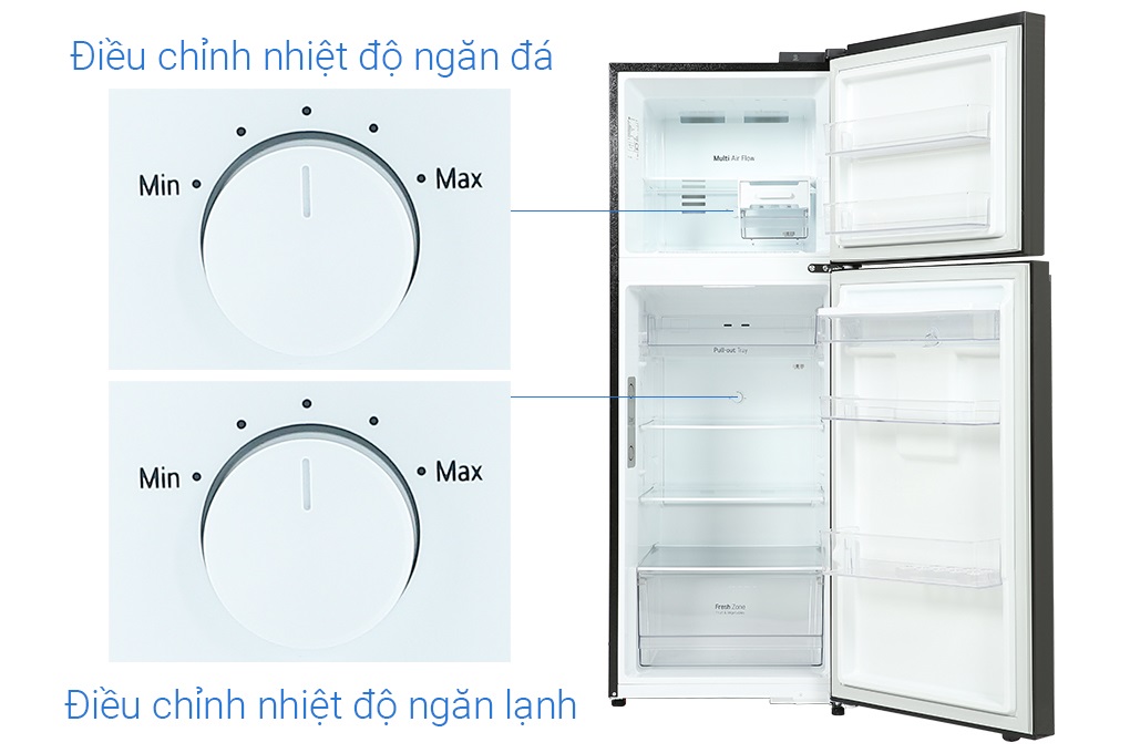 Tủ lạnh LG Inverter 314 Lít GN-D312BL - Chính hãng