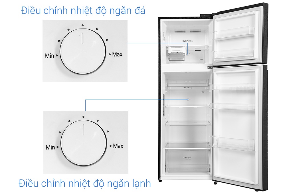 Tủ lạnh LG Inverter 335 lít GN-M332BL - Chính hãng