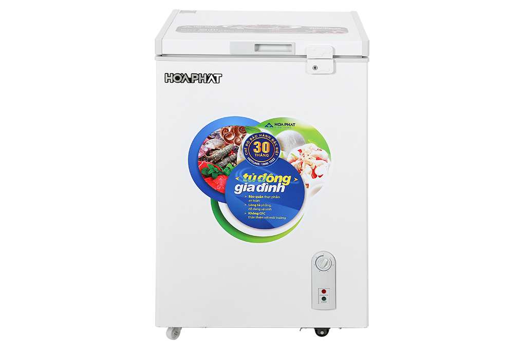 Tủ đông Hòa Phát 107 lít HCF 106S1Đ - Dàn đồng