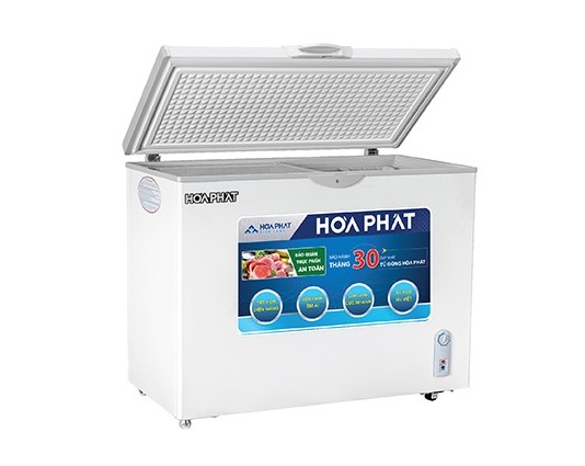 Tủ đông Hòa Phát 252 lít 1 ngăn HCF 516S1N1 - Dàn nhôm