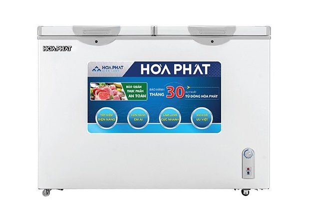 Tủ đông Hòa Phát 205 lít 2 ngăn HCF 506S2Đ2 - Dàn đồng