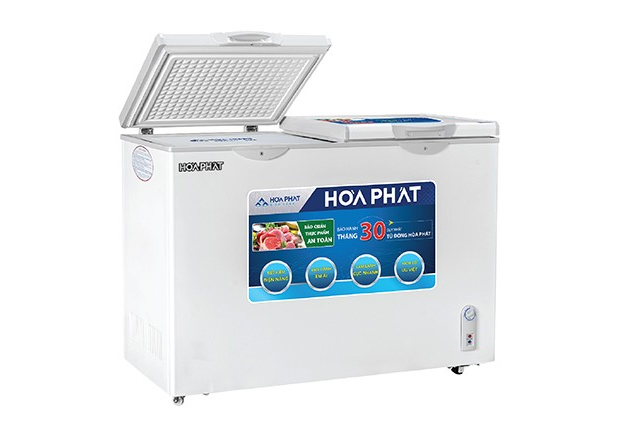 Tủ đông Hòa Phát 205 lít 2 ngăn HCF 506S2Đ2 - Dàn đồng