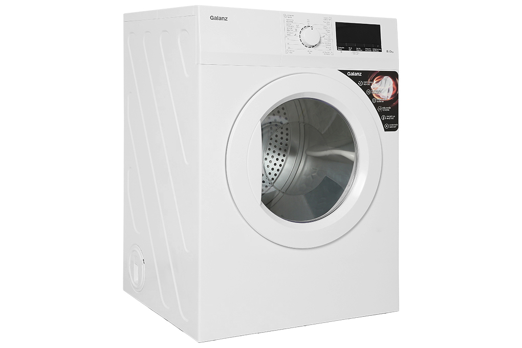 Máy sấy thông hơi Galanz 8 Kg DV-80T5C(W) - Chính hãng