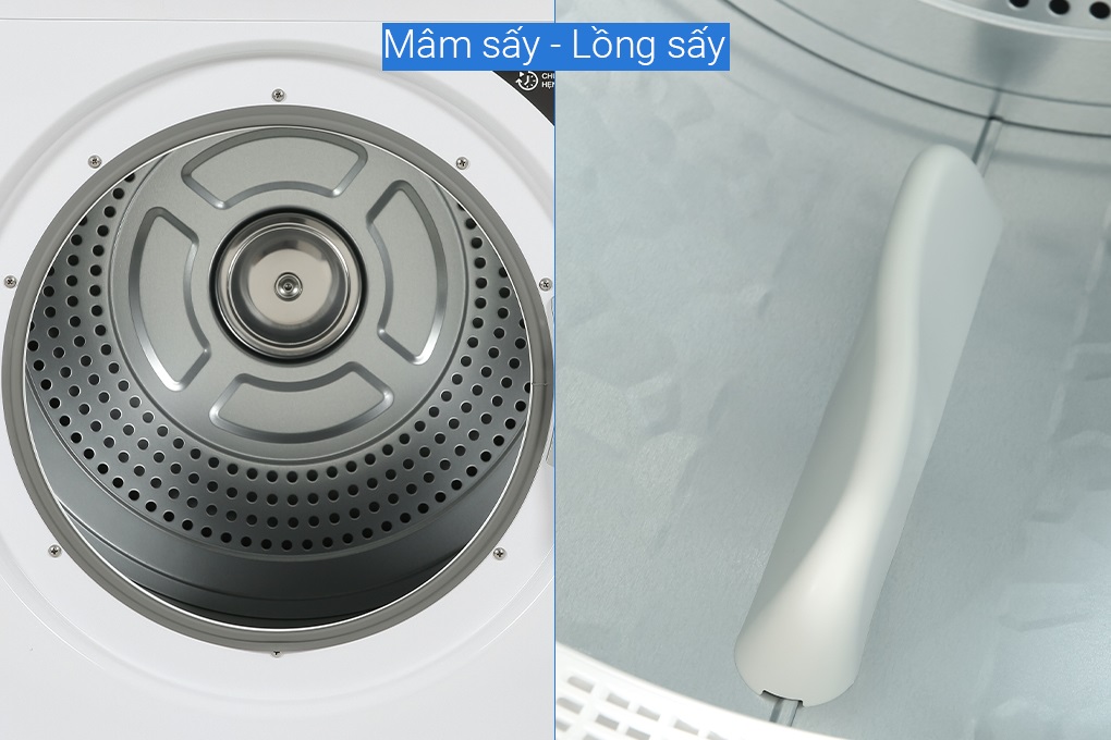 Máy sấy thông hơi Galanz 8 Kg DV-80T5C(W) - Chính hãng