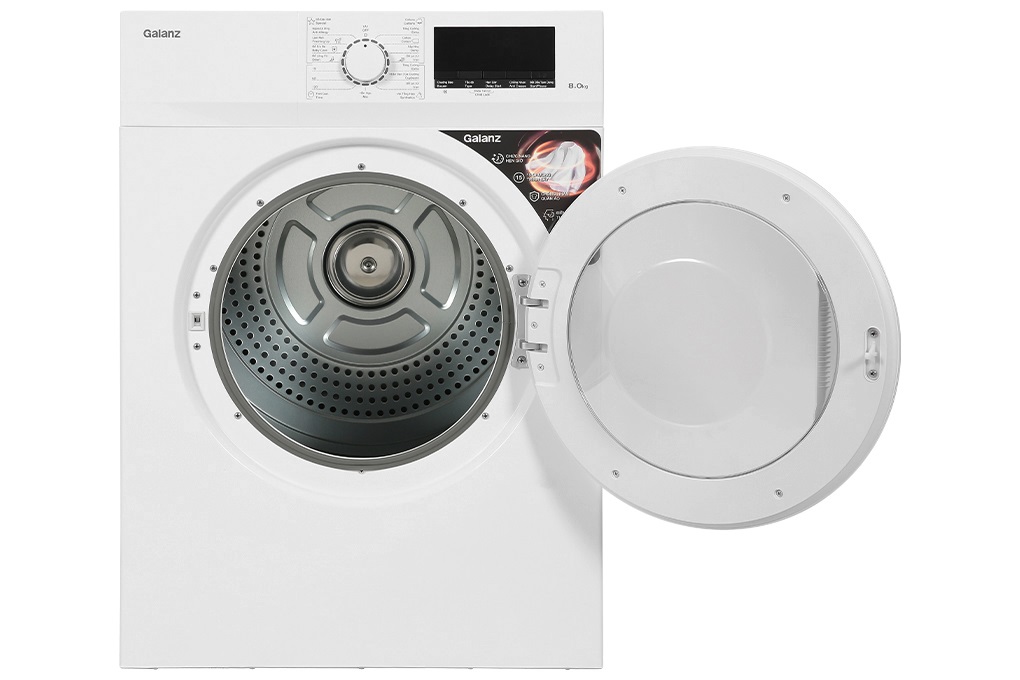 Máy sấy thông hơi Galanz 8 Kg DV-80T5C(W) - Chính hãng