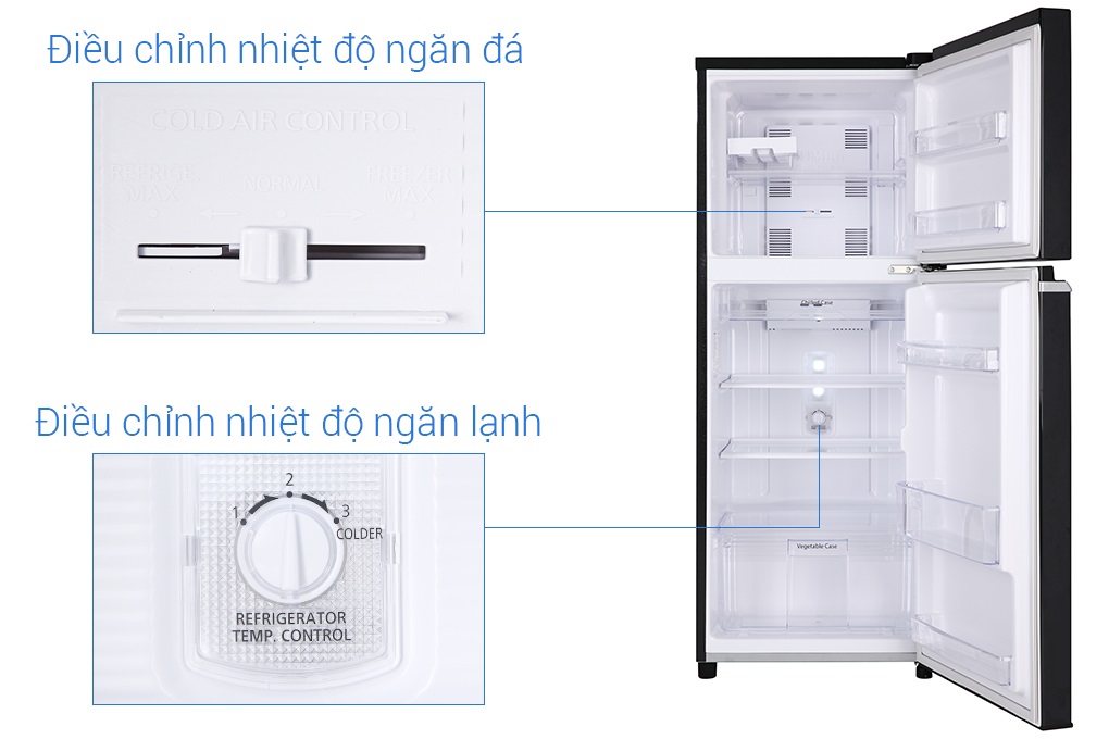 Tủ lạnh Panasonic Inverter 188 lít NR-BA229PKVN - Chính hãng