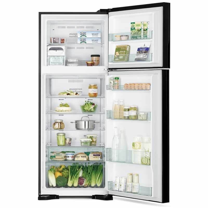 Tủ lạnh Hitachi R-FG560PGV8 (GBK) Inverter 450 lít - Chính hãng