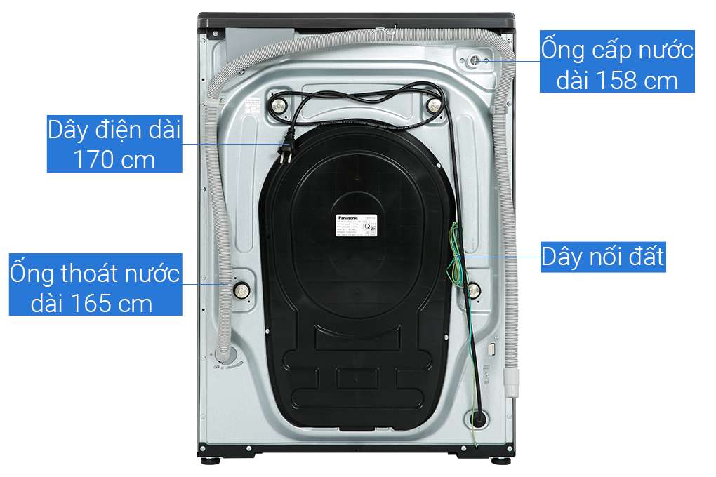Máy giặt Panasonic Inverter 9.5 Kg NA-V95FC1LVT - Chính hãng