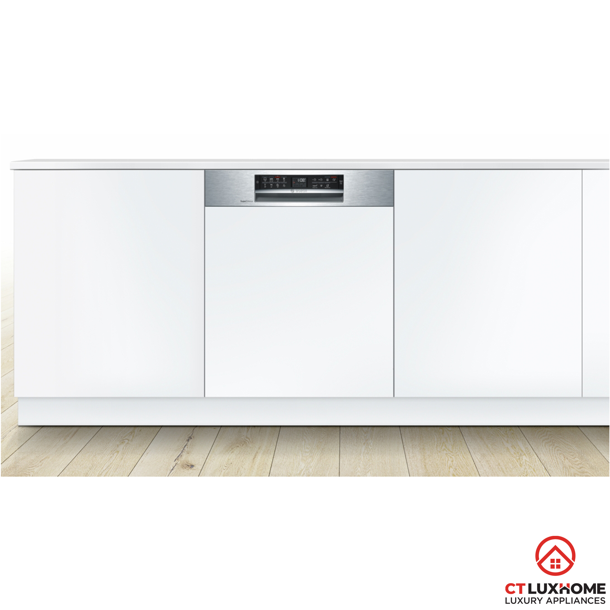 MÁY RỬA BÁT BÁN ÂM BOSCH SMI68MS07E SERIE 6 13 BỘ