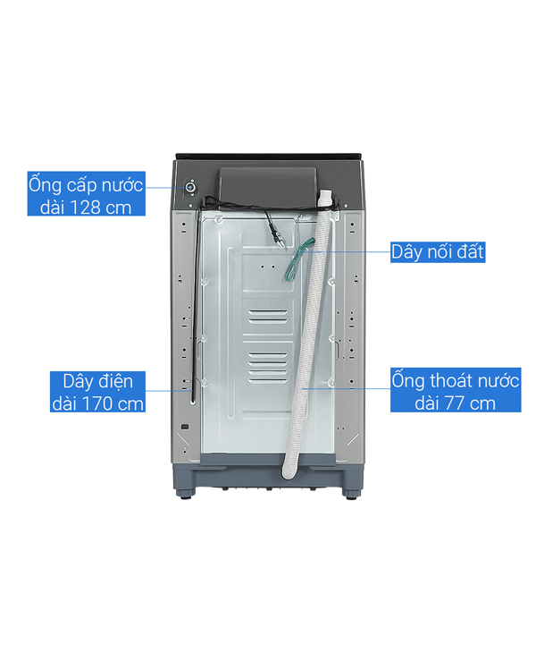 Máy giặt Aqua 9.0 KG AQW-F91GT(S)