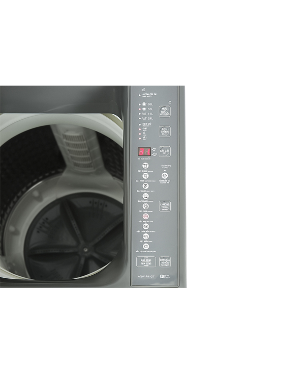 Máy giặt Aqua 9.0 KG AQW-F91GT(S)