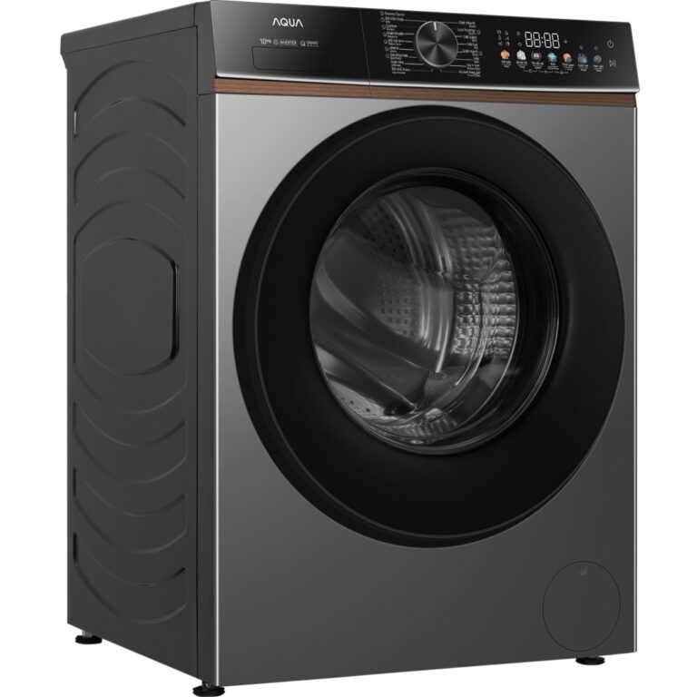 Máy giặt lồng ngang Aqua Inverter cửa trước 10 Kg AW10-BP4657M(B)