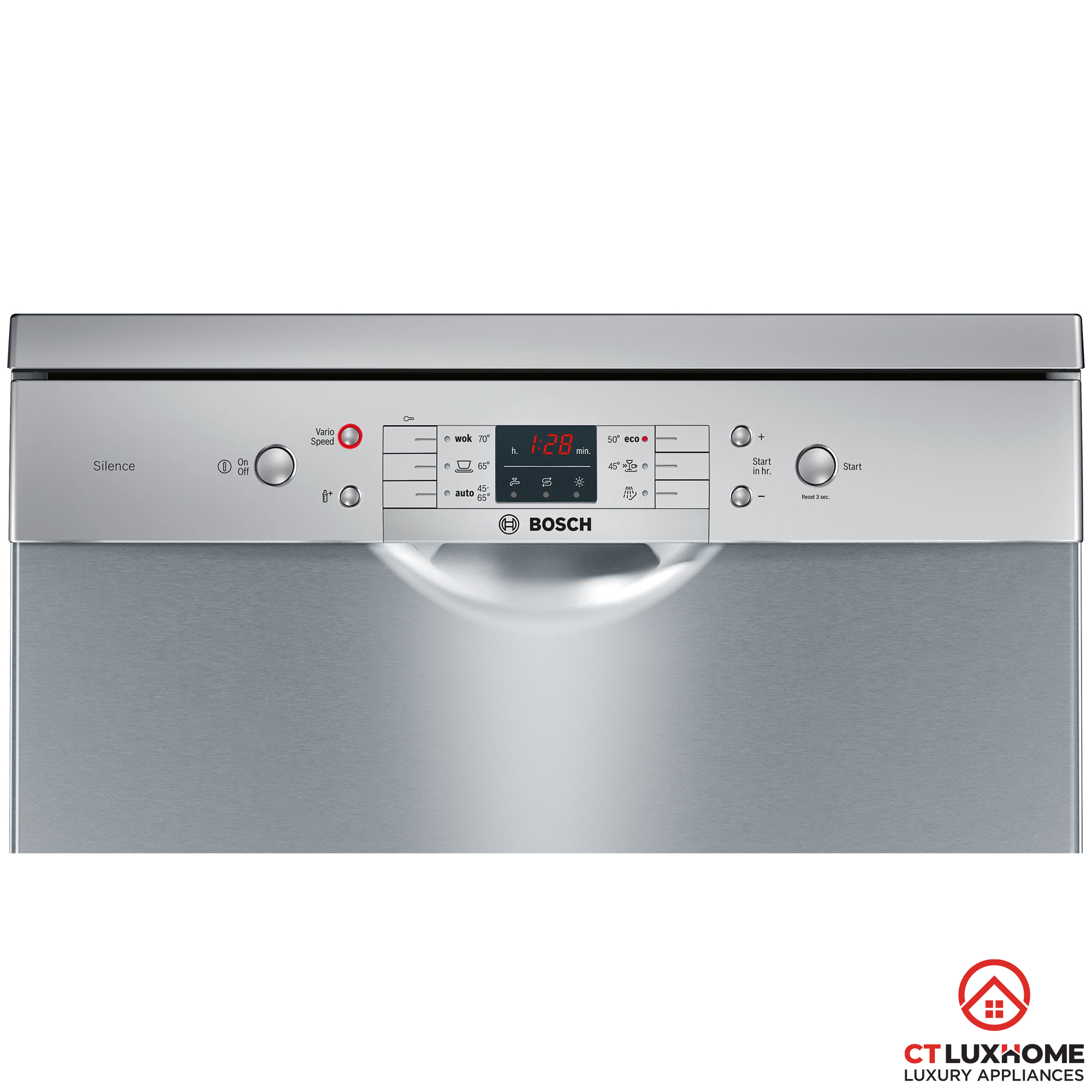 MÁY RỬA BÁT BOSCH ĐỘC LẬP SMS63L08EA SERIE 6 12 BỘ