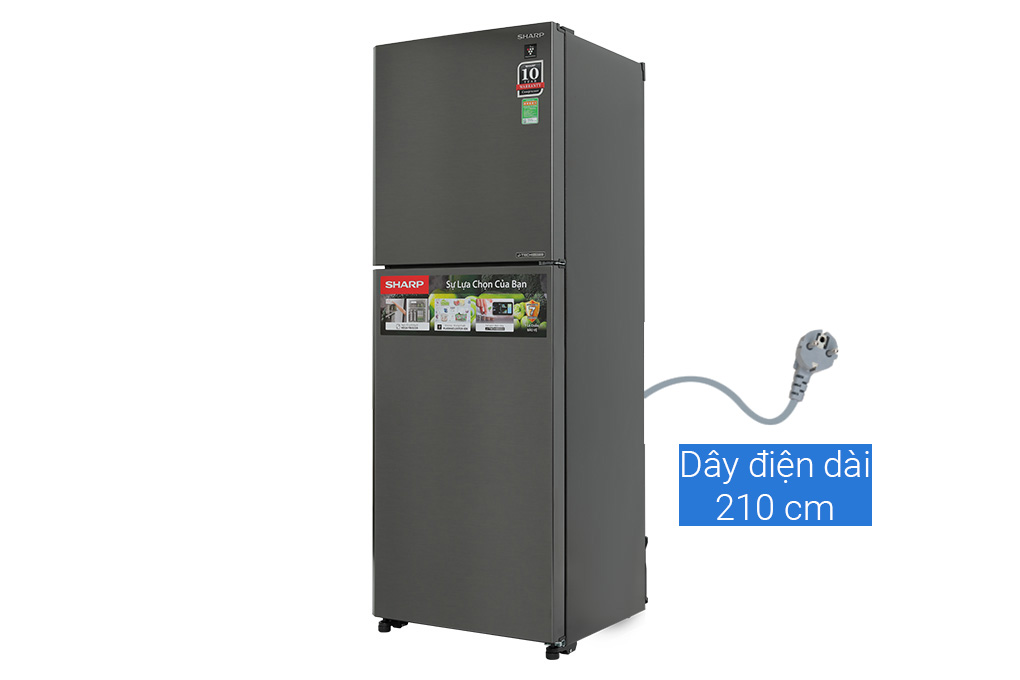 Tủ lạnh Sharp SJ-XP382AE-DS 360 lít 2 cửa Inverter