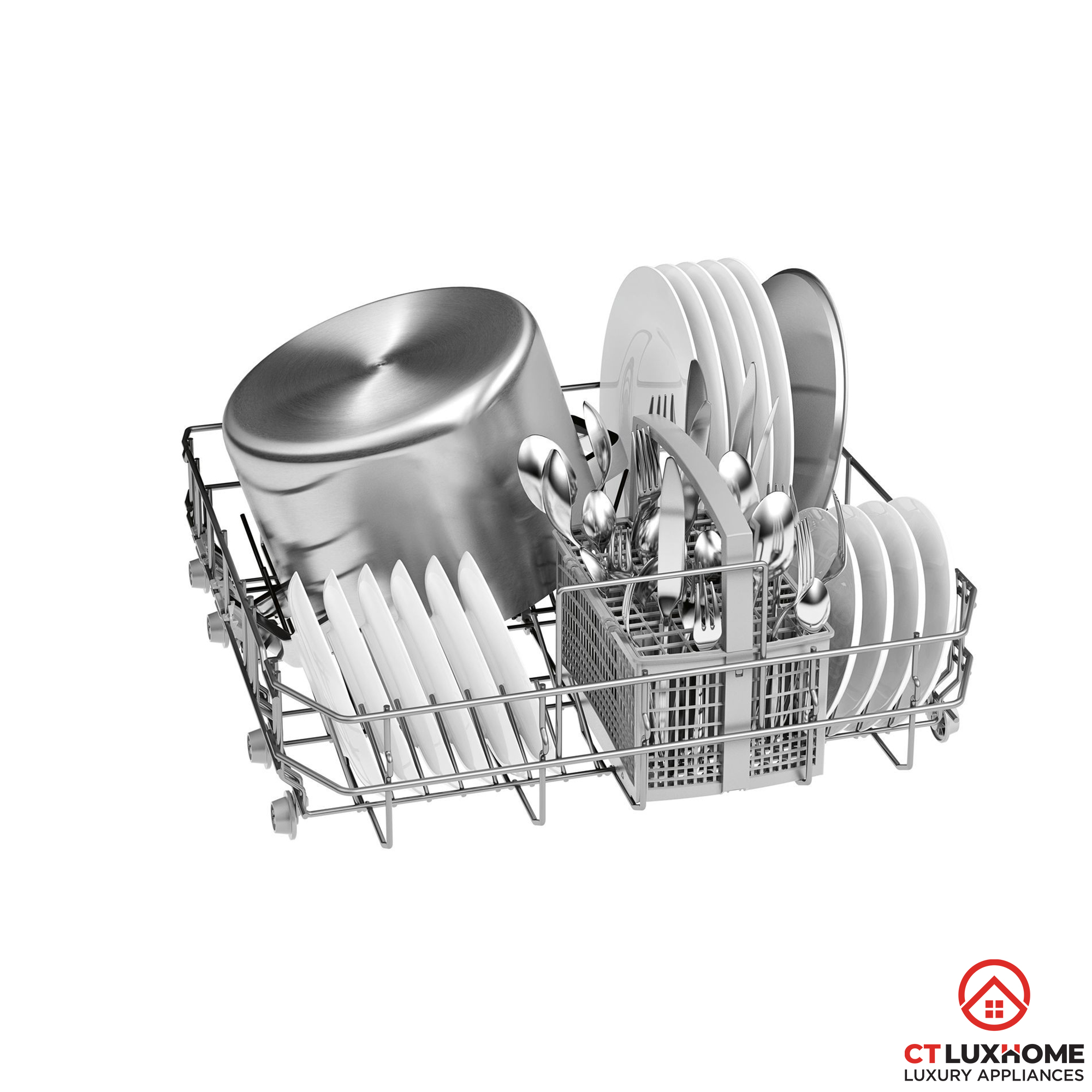 MÁY RỬA BÁT BOSCH ĐỘC LẬP SMS25CI01E SERIE 2 13 BỘ