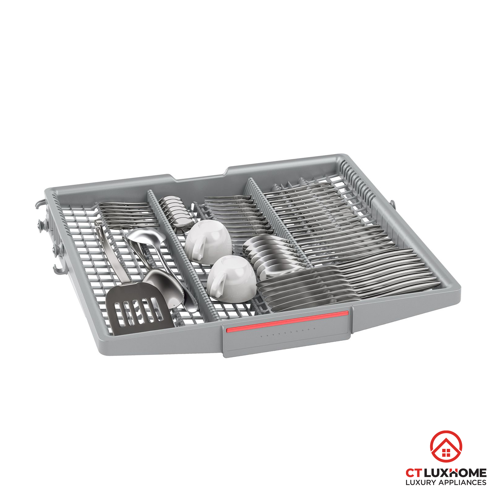MÁY RỬA BÁT BÁN ÂM BOSCH SMU6ECS57E SERIE 6 14 BỘ