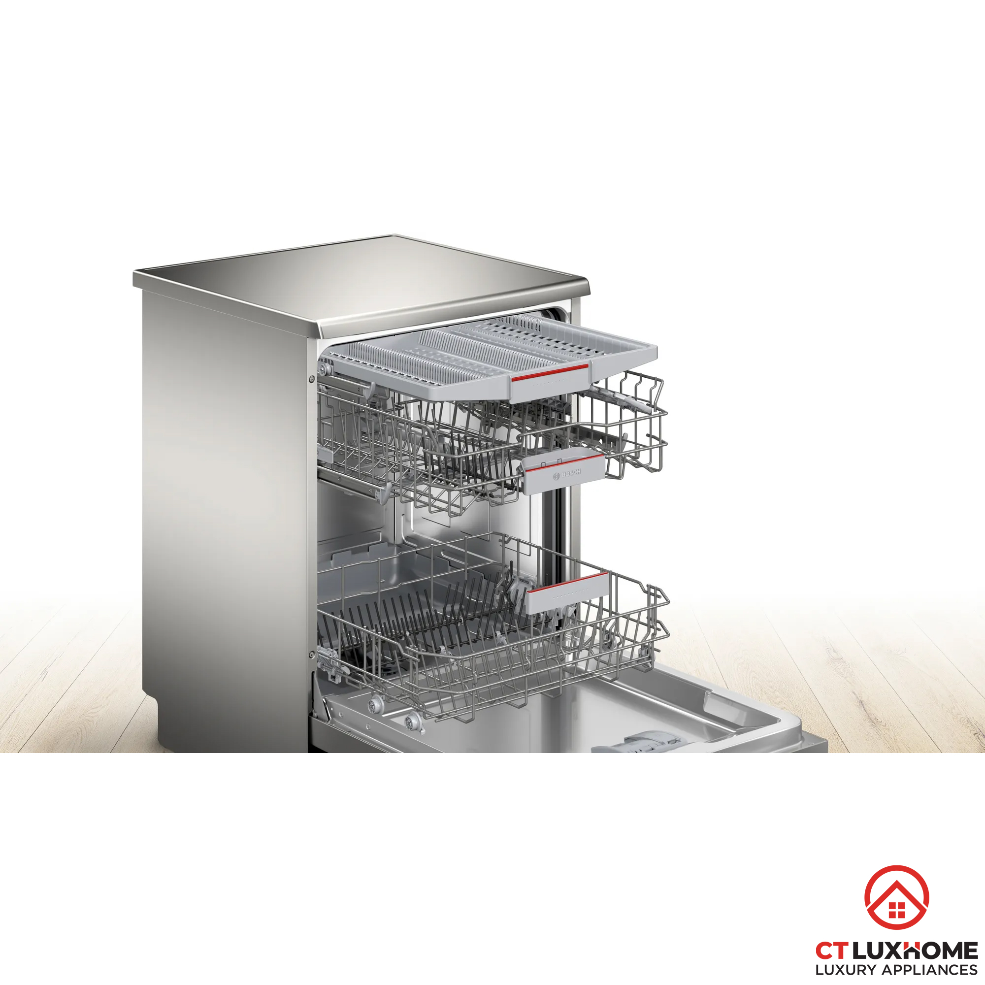 MÁY RỬA BÁT BOSCH ĐỘC LẬP SERIE 4 SGS4HVI33E 13 BỘ