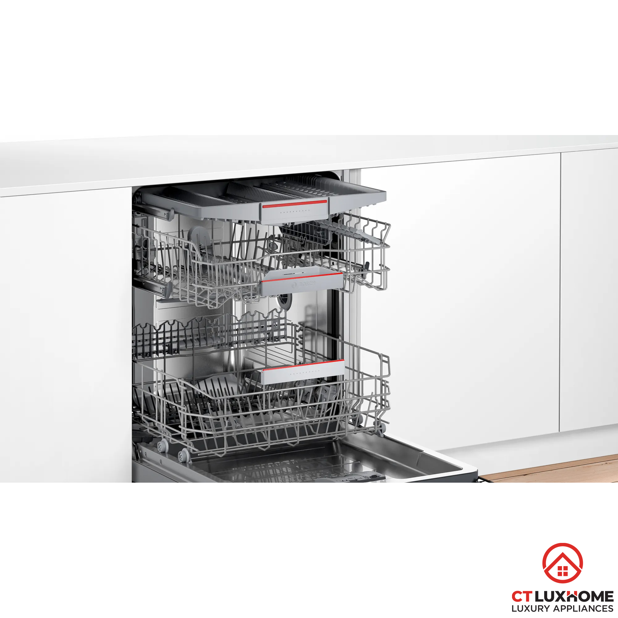 MÁY RỬA BÁT BÁN ÂM BOSCH SMU6ZCS00E ZEOLITH SERIE 6 14 BỘ