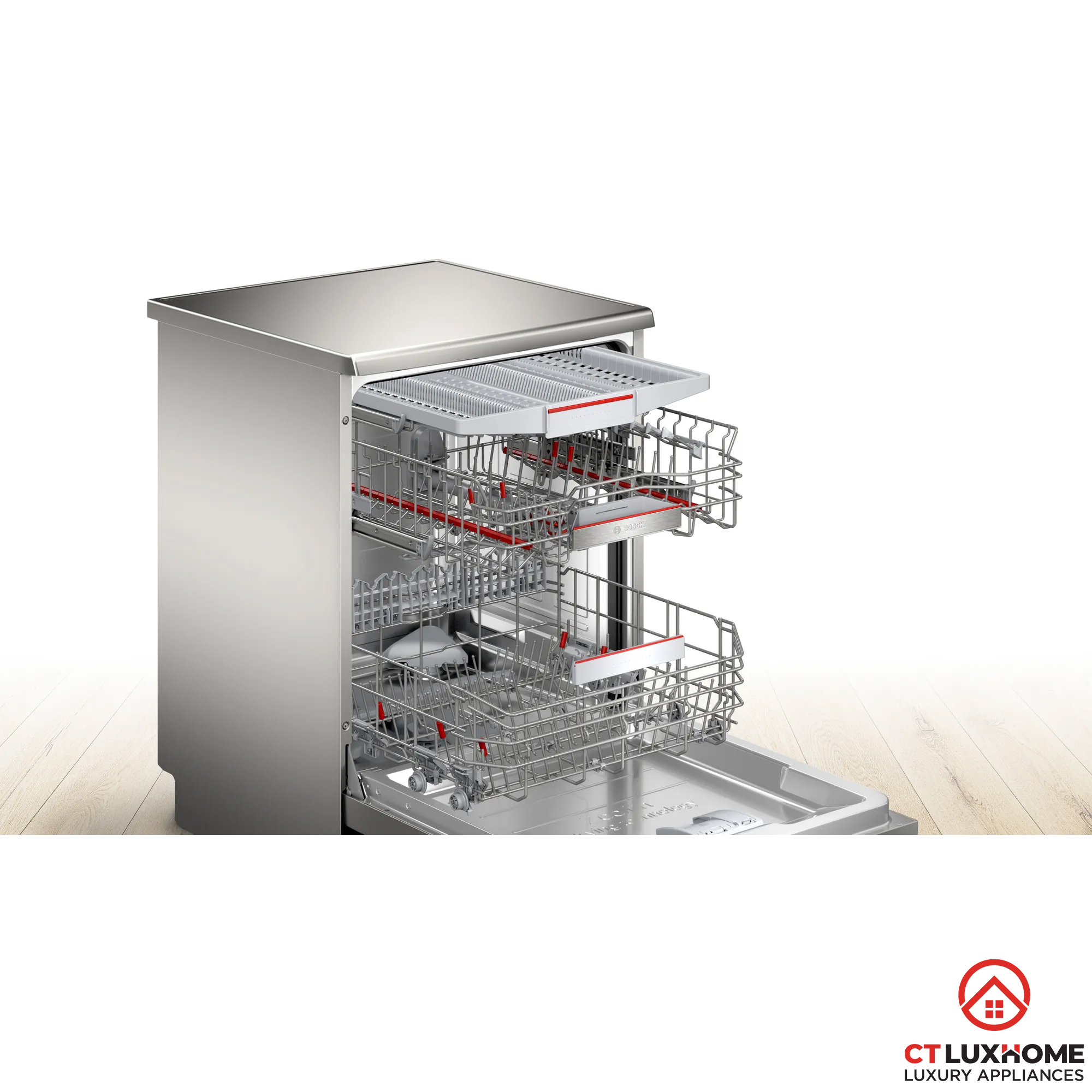 MÁY RỬA BÁT BOSCH ĐỘC LẬP SMS6ZCI08E SERIE 6 SẤY ZEOLITH