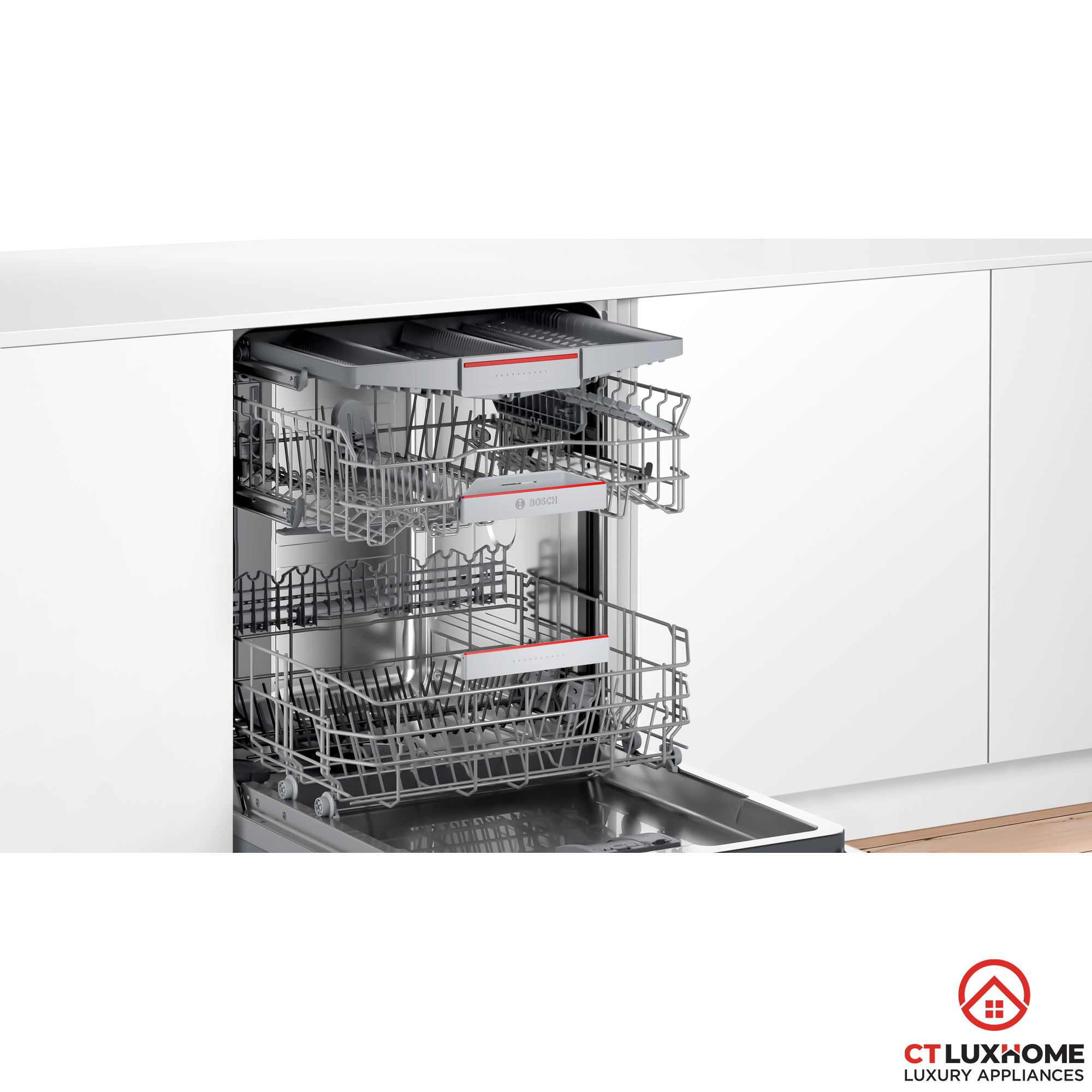 MÁY RỬA BÁT BOSCH ÂM TỦ SERIE 4 SGI4HCS48E 14 BỘ