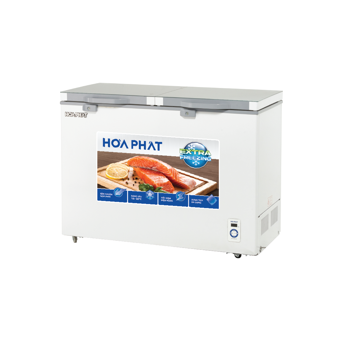 Tủ đông Hòa Phát 2 cánh 352 lít HPF-AD6352.T1