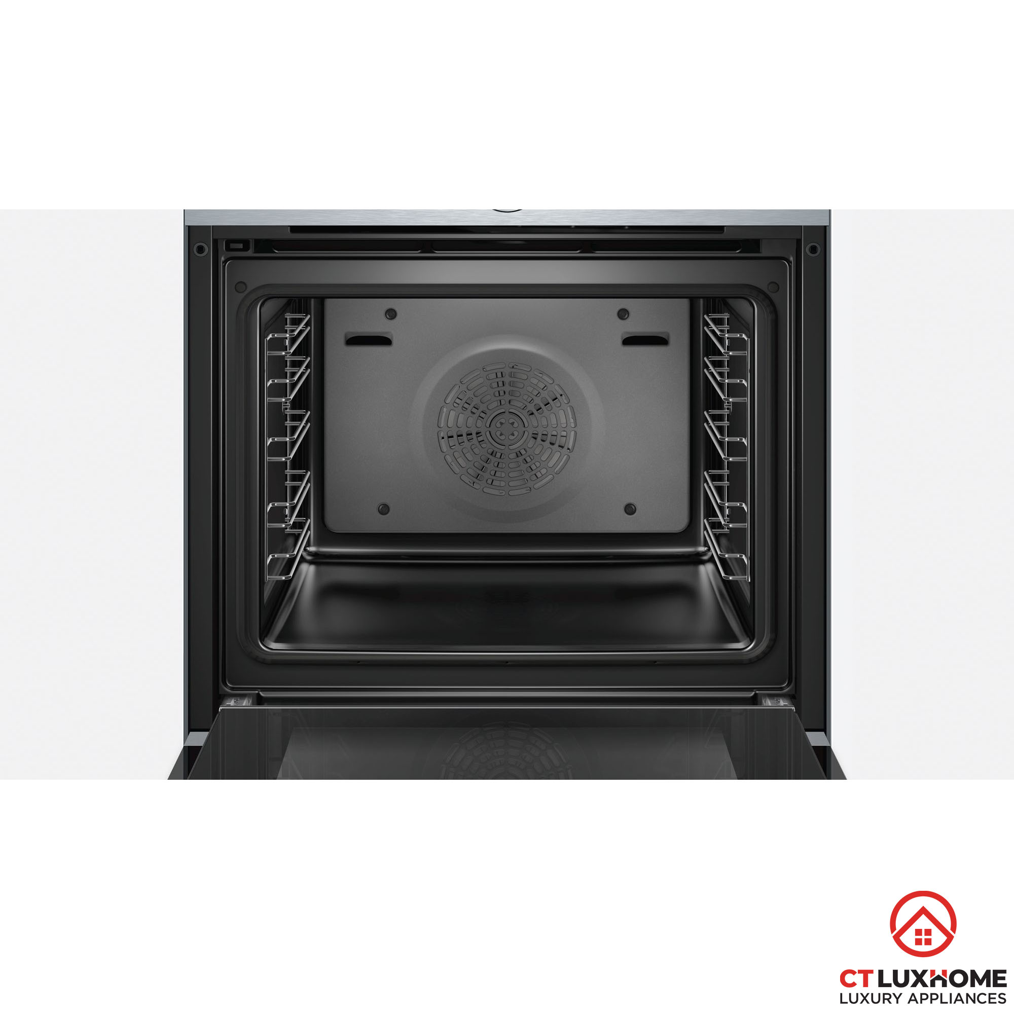 LÒ NƯỚNG ÂM TỦ BOSCH HBG634BS1 SERIE 8 71 LÍT ECOCLEAN
