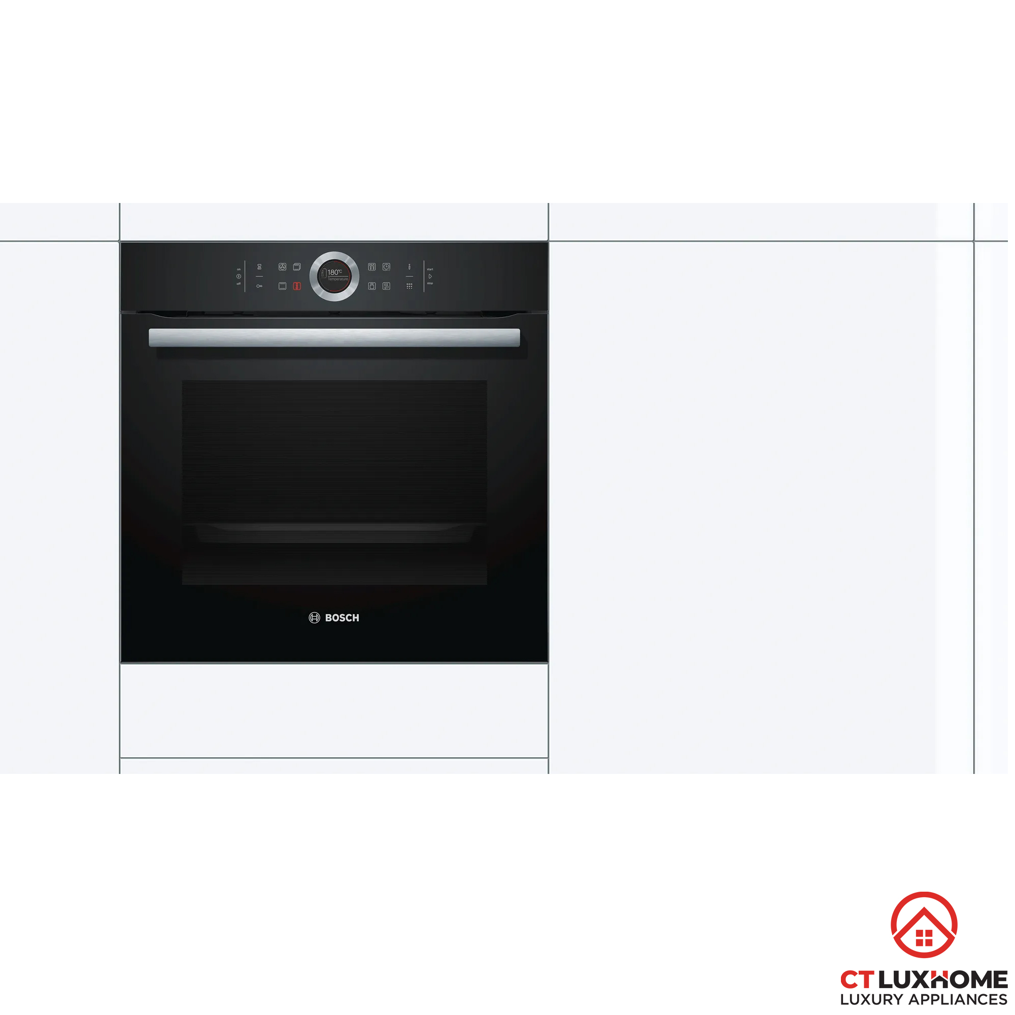 LÒ NƯỚNG ÂM TỦ BOSCH HBG675BB1 SERIE 8 71L NHIỆT PHÂN