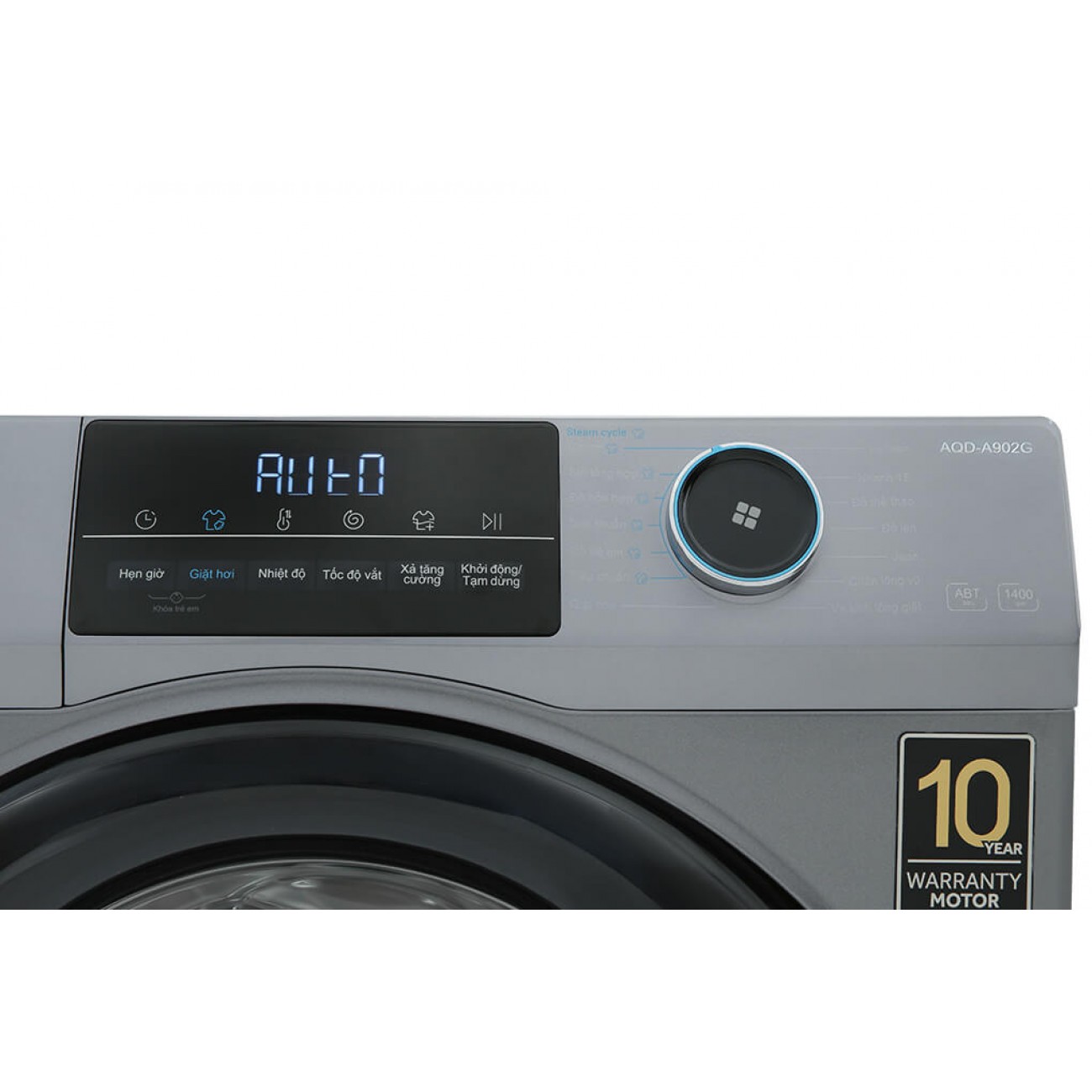 Máy giặt Aqua Inverter 9 kg AQD-A902G S