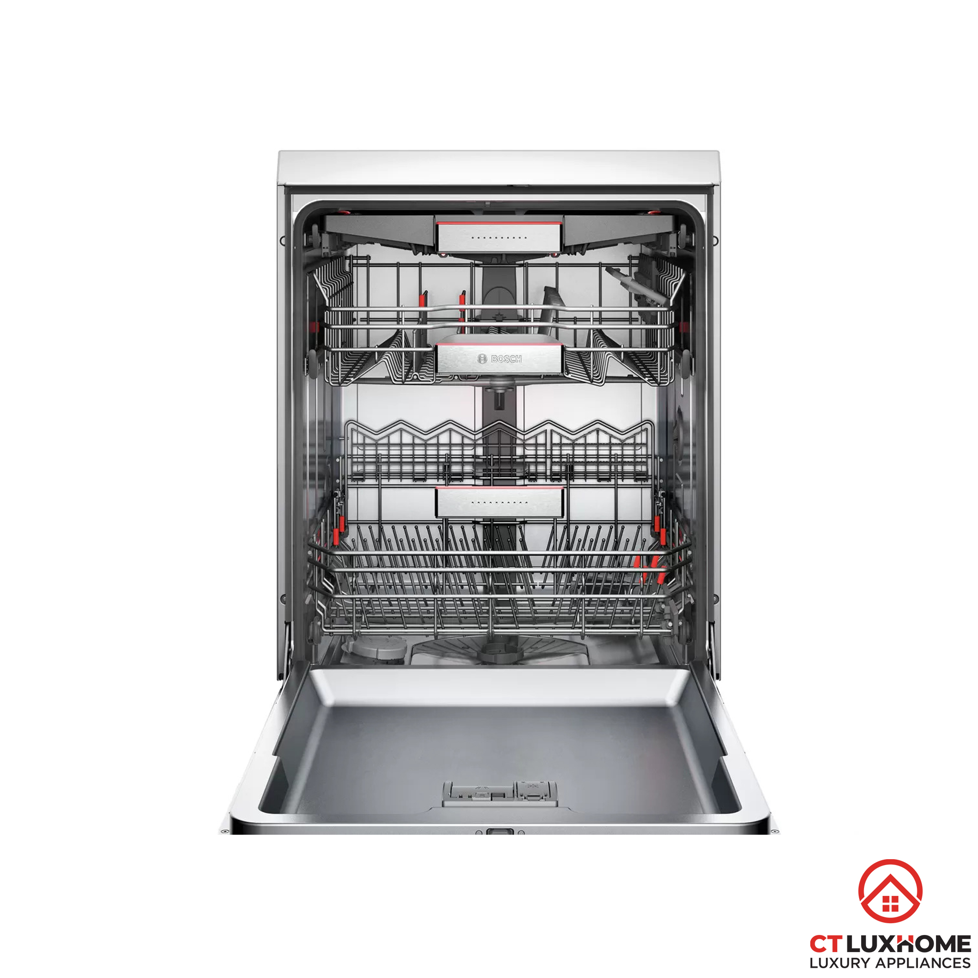 MÁY RỬA BÁT BOSCH ĐỘC LẬP SMS88TI01E SERIE 8 SẤY ZEOLITH